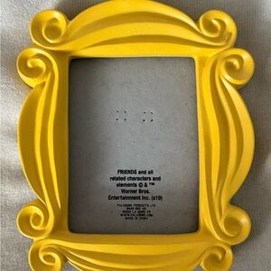 Yellow Friends Photo Frame